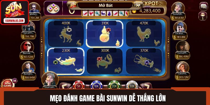 Mẹo đánh Game bài SUNWIN dễ thắng lớn với mọi tân thủ