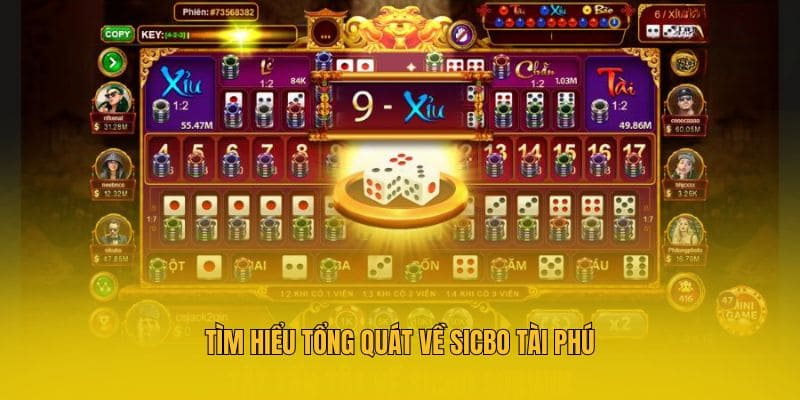 Tìm hiểu tổng quát về Sicbo Tài Phú