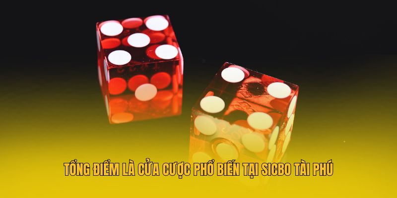 Tổng điểm là cửa cược phổ biến tại Sicbo Tài Phú